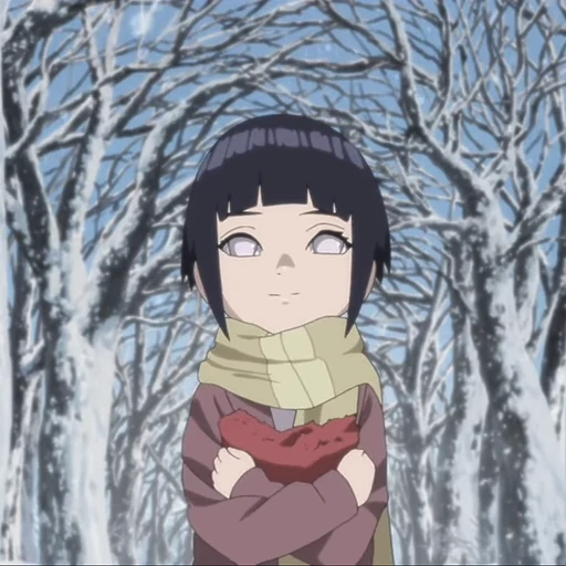 🫐 Стикер «Hinata Hyuga» для Telegram