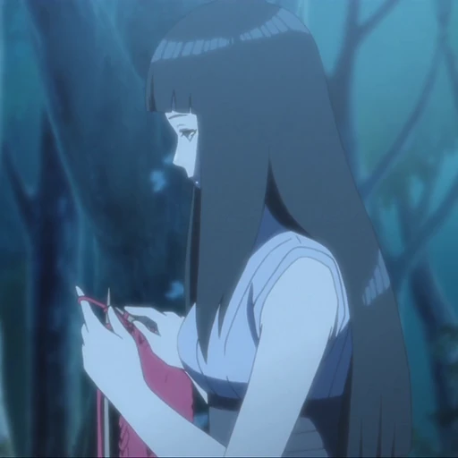 🫐 Стикер «Hinata Hyuga» для Telegram