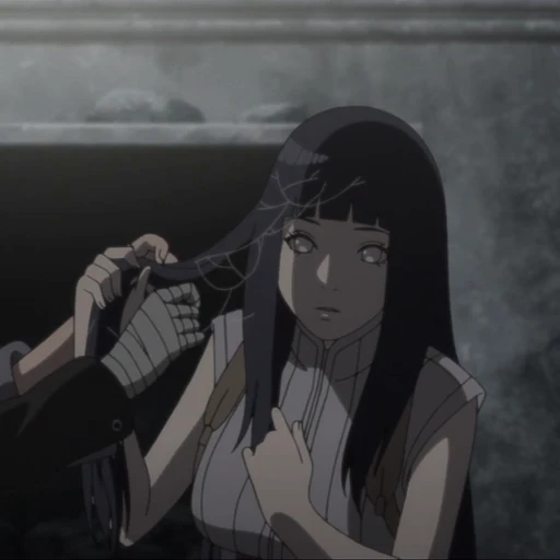 🫐 Стикер «Hinata Hyuga» для Telegram