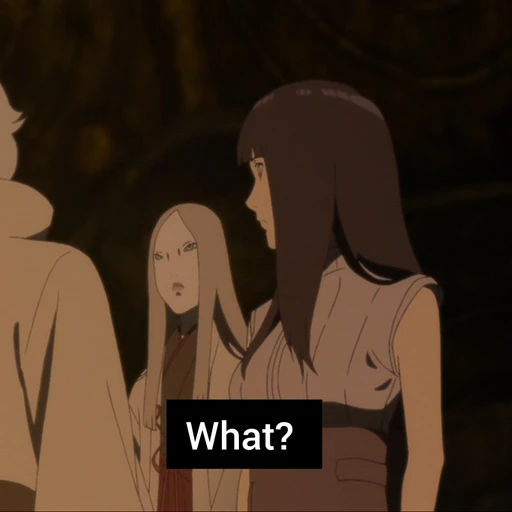🫐 Стикер «Hinata Hyuga» для Telegram