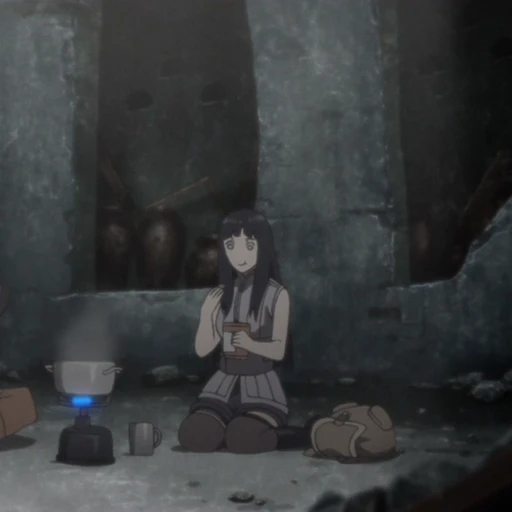 🫐 Стикер «Hinata Hyuga» для Telegram