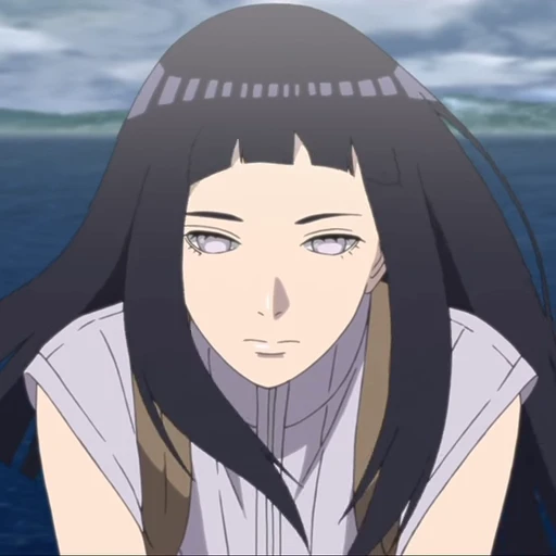 🫐 Стикер «Hinata Hyuga» для Telegram