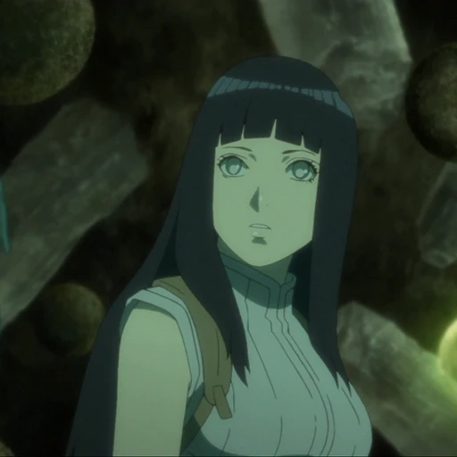 🫐 Стикер «Hinata Hyuga» для Telegram