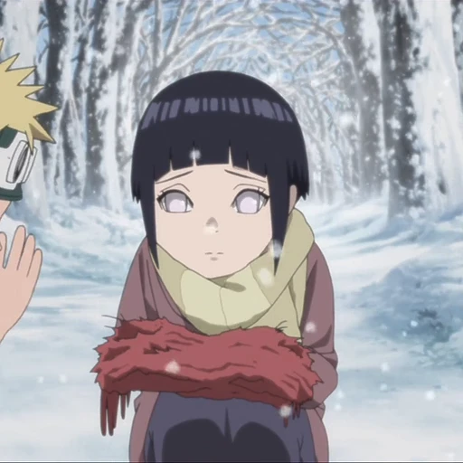 🫐 Стикер «Hinata Hyuga» для Telegram