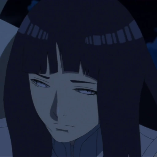 🫐 Стикер «Hinata Hyuga» для Telegram
