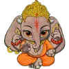 🐘 Эмодзи «Hinduism Buddhism» для Telegram