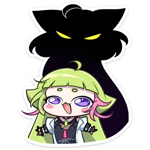 👿 Стикер «Hineko Chi» для Telegram