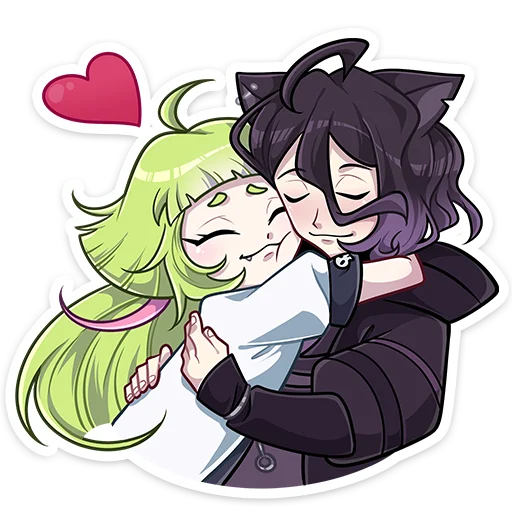 ❤️ Стикер «Hineko Chi» для Telegram
