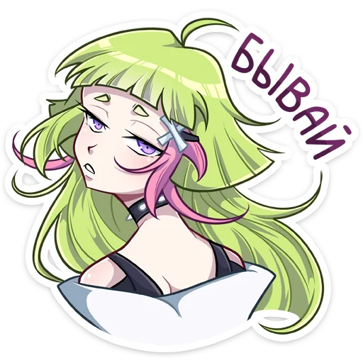 👋 Стикер «Hineko Chi» для Telegram