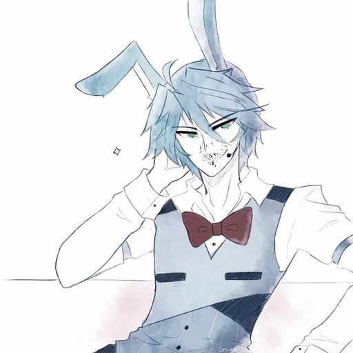 🌀 Стикер «Toy Bonnie» для Telegram