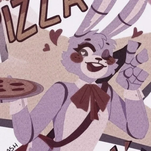 🌀 Стикер «Toy Bonnie» для Telegram