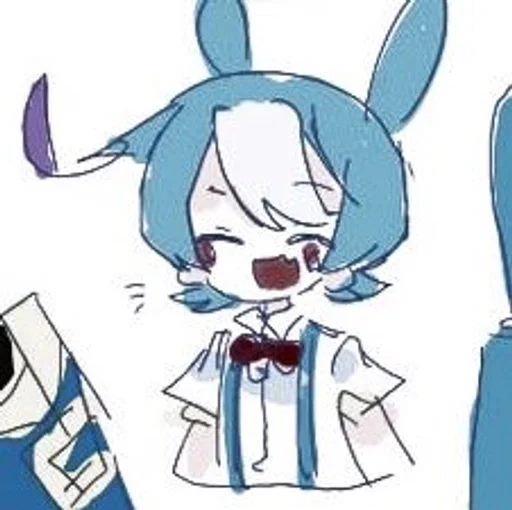 🌀 Стикер «Toy Bonnie» для Telegram