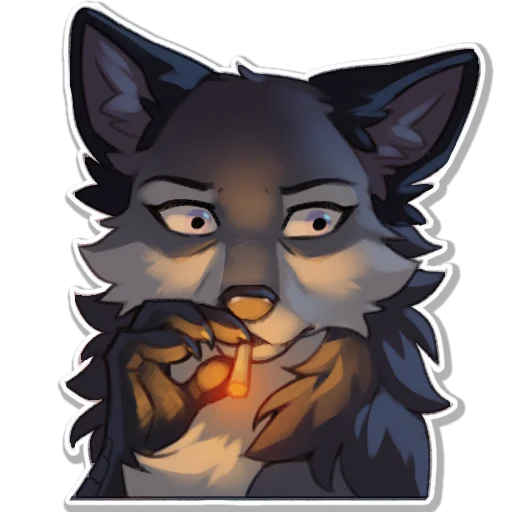 😟 Стикер «Hioshi the enfield 2» для Telegram