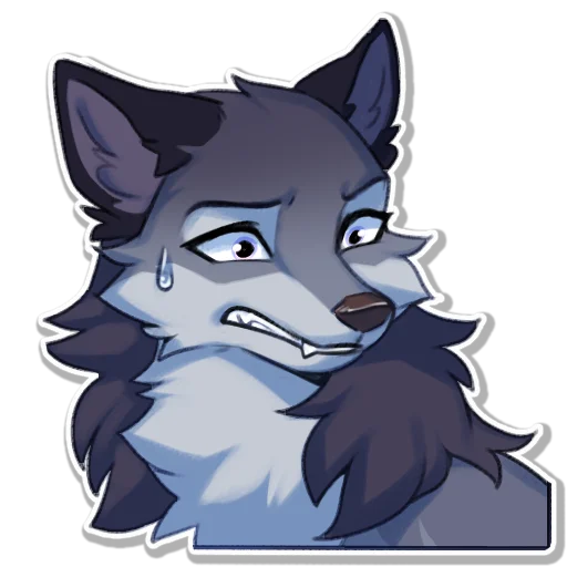 🤐 Стикер «Hioshi the enfield 2» для Telegram