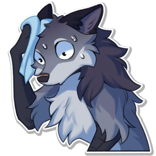 😰 Стикер «Hioshi the enfield 2» для Telegram