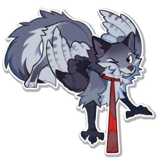 🦮 Стикер «Hioshi the enfield 2» для Telegram