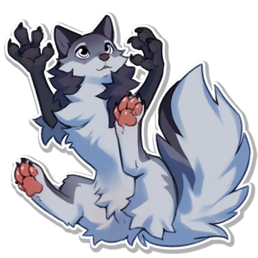 👻 Стикер «Hioshi the enfield 2» для Telegram