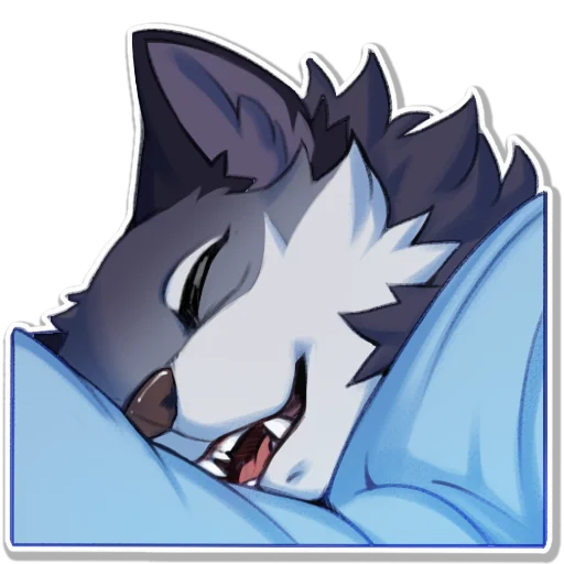 😴 Стикер «Hioshi the enfield 2» для Telegram