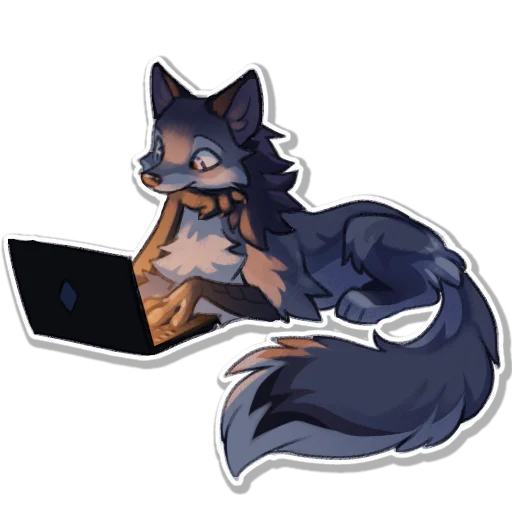 💻 Стикер «Hioshi the enfield 2» для Telegram