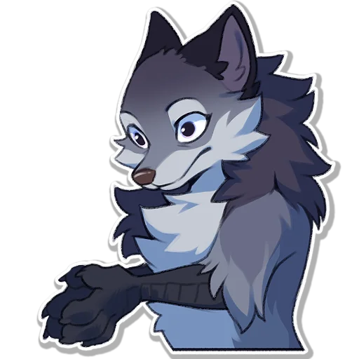 🤲 Стикер «Hioshi the enfield 2» для Telegram