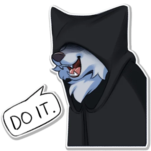 👌 Стикер «Hioshi the enfield 2» для Telegram