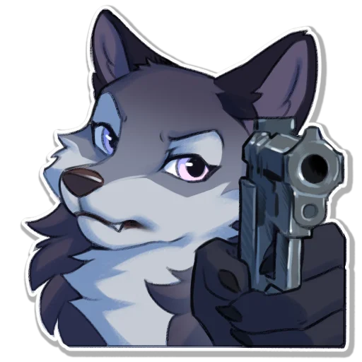 ⚔️ Стикер «Hioshi the enfield 2» для Telegram