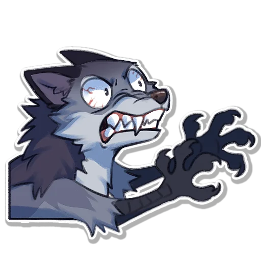 🤬 Стикер «Hioshi the enfield» для Telegram