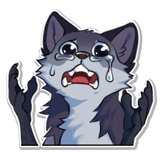 😭 Стикер «Hioshi the enfield» для Telegram