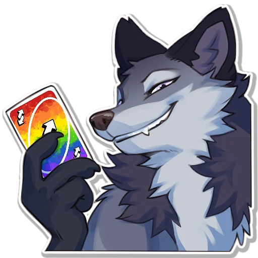 😙 Стикер «Hioshi the enfield» для Telegram