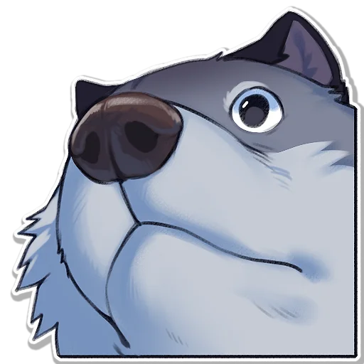 😶 Стикер «Hioshi the enfield» для Telegram