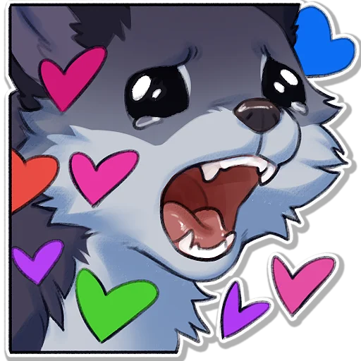😳 Стикер «Hioshi the enfield» для Telegram
