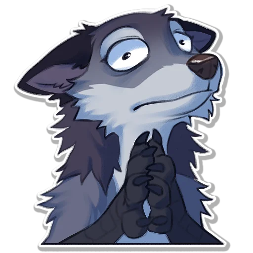 😟 Стикер «Hioshi the enfield» для Telegram