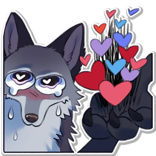 ❤️‍🔥 Стикер «Hioshi the enfield» для Telegram