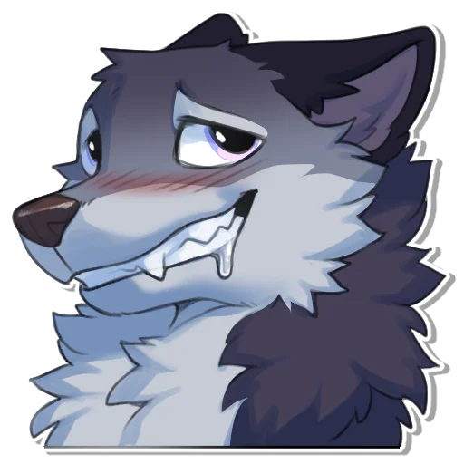 🤤 Стикер «Hioshi the enfield» для Telegram