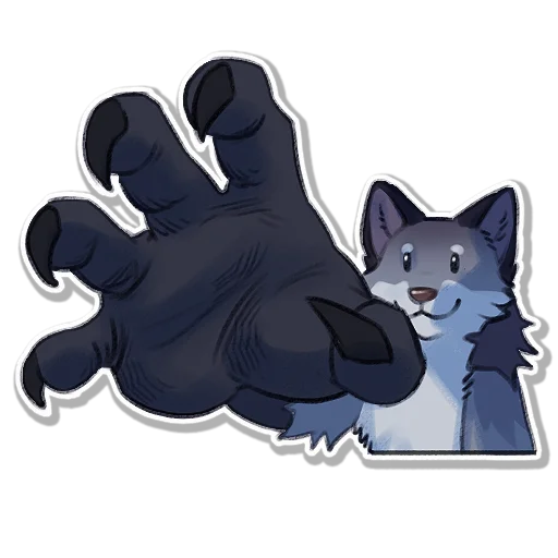 ✋ Стикер «Hioshi the enfield» для Telegram