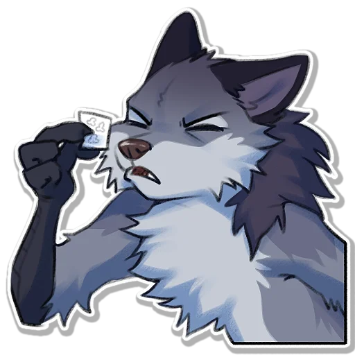 😑 Стикер «Hioshi the enfield» для Telegram