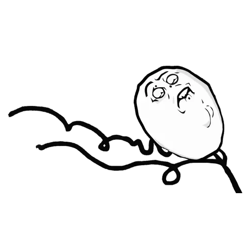 🤞 Стикер «what?» для Telegram
