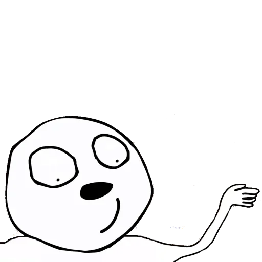 ☝️ Стикер «what?» для Telegram