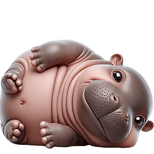 😋 Стикер «Бегемотики» для Telegram