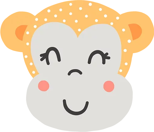 😴 Стикер «Art Animals» для Telegram