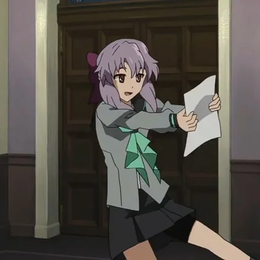 🗡 Стикер «shinoa Hiiragi» для Telegram
