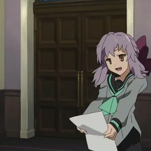 🗡 Стикер «shinoa Hiiragi» для Telegram