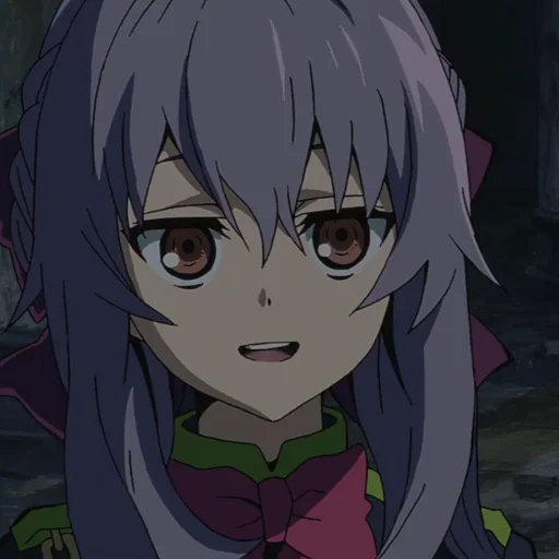 🗡 Стикер «shinoa Hiiragi» для Telegram