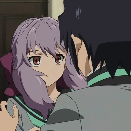 🗡 Стикер «shinoa Hiiragi» для Telegram