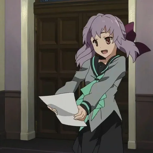 🗡 Стикер «shinoa Hiiragi» для Telegram