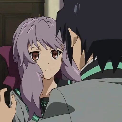 🗡 Стикер «shinoa Hiiragi» для Telegram