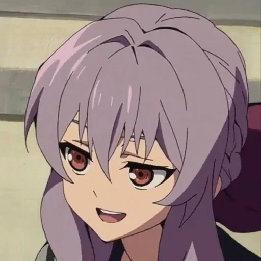 🗡 Стикер «shinoa Hiiragi» для Telegram