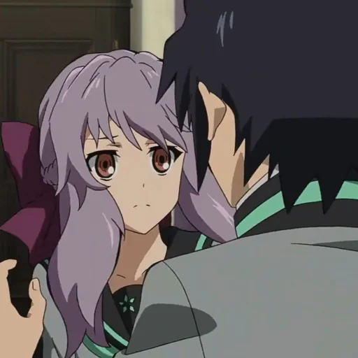 🗡 Стикер «shinoa Hiiragi» для Telegram