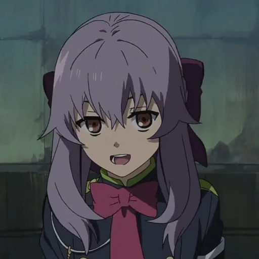 🗡 Стикер «shinoa Hiiragi» для Telegram