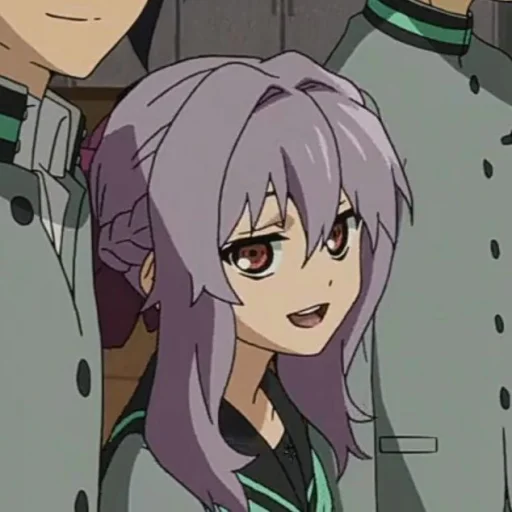 🗡 Стикер «shinoa Hiiragi» для Telegram